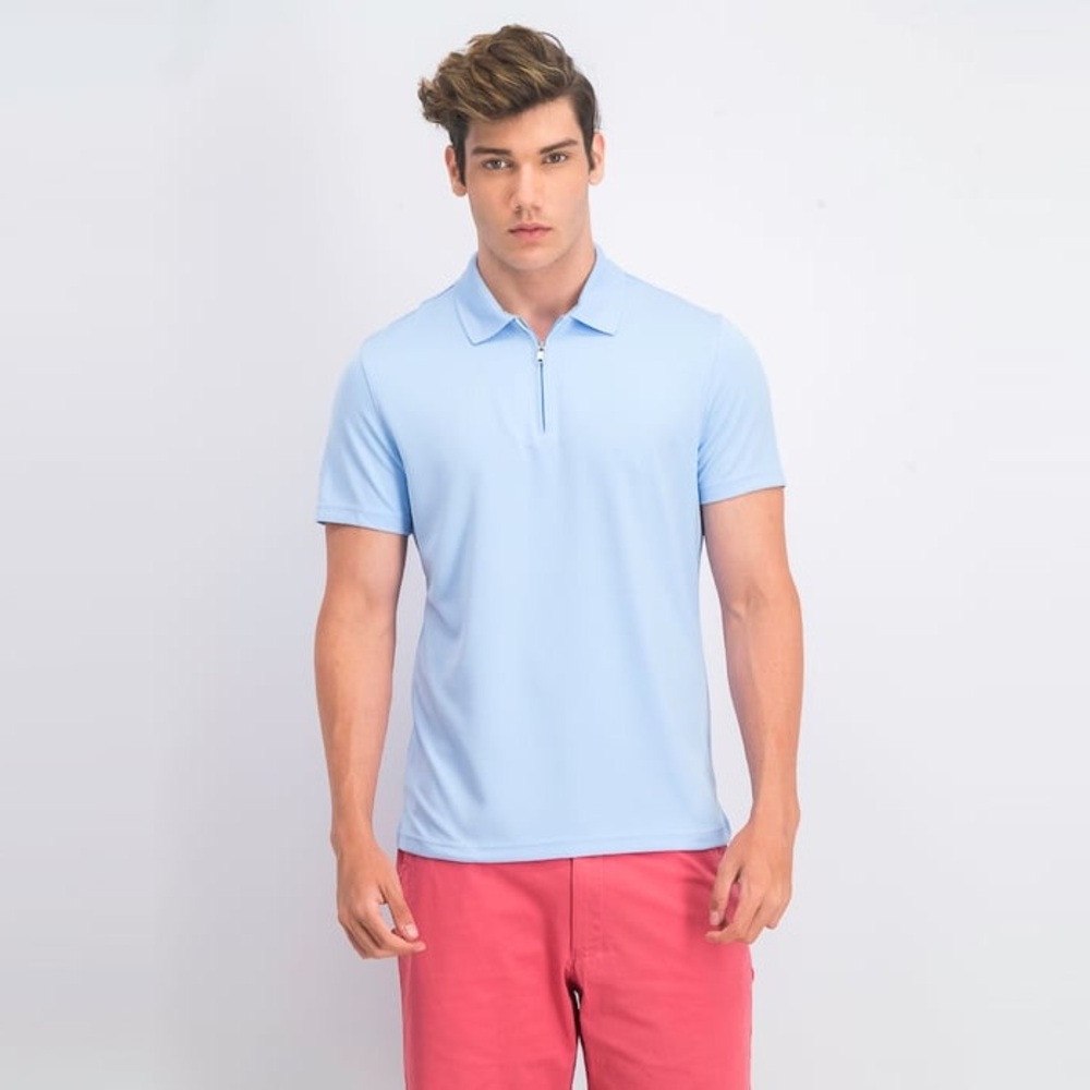 NWT Alfani Zip Polo